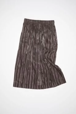 Acne Studios Satin Stripe Skirt