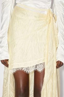 Acne Studios Draped Asymmetric Skirt -Acne Studios AF0348 AEB D