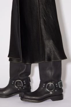 Acne Studios Satin Wrap Skirt -Acne Studios AF0367 900 D