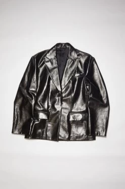 Acne Studios Leather Suit Jacket -Acne Studios AH0212 900 F