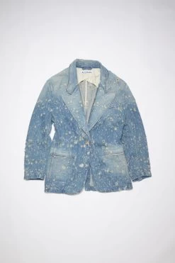 Acne Studios Distressed Denim Jacket -Acne Studios AH0240 AUZ F
