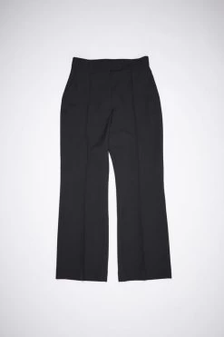 Acne Studios Flared Wool-blend Trousers -Acne Studios AK0347 900 C