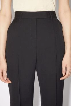 Acne Studios Flared Wool-blend Trousers -Acne Studios AK0347 900 D