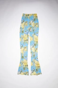 Acne Studios Flower Print Flared Trousers -Acne Studios AK0593 AAN E