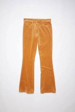 Acne Studios Velvet Trousers -Acne Studios AK0608 ABK E