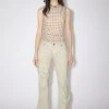 Acne Studios Bow Denim Trousers -Acne Studios AK0650 AO0 A