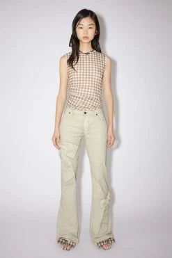 Acne Studios Bow Denim Trousers