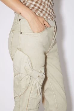 Acne Studios Bow Denim Trousers -Acne Studios AK0650 AO0 D