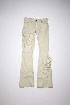 Acne Studios Bow Denim Trousers -Acne Studios AK0650 AO0 E