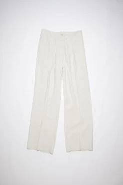 Acne Studios Linen Blend Trousers -Acne Studios AK0657 DBG E