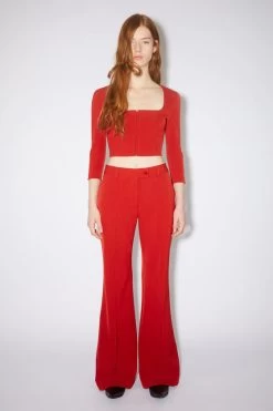 Acne Studios Tailored Flared Trousers
