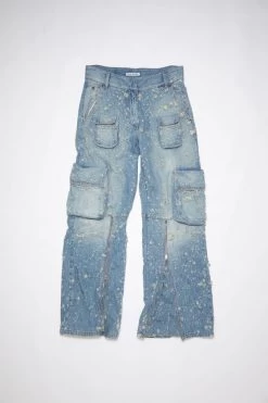 Acne Studios Distressed Denim Trousers 11 Acne Studios Distressed Denim Trousers -Acne Studios AK0674 AUZ E