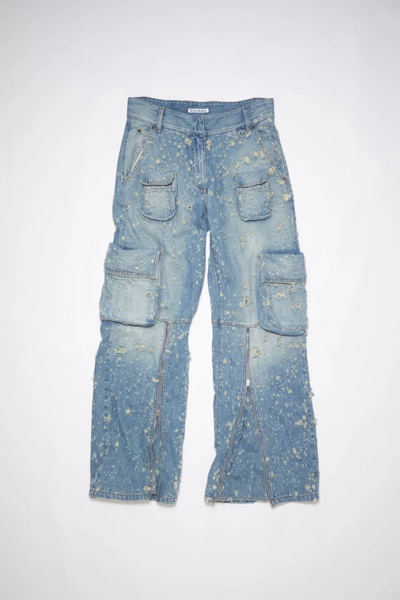 Acne Studios Distressed Denim Trousers 7 Acne Studios Distressed Denim Trousers – Image 5