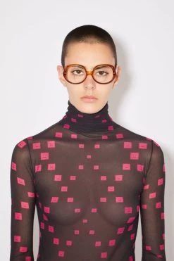 Acne Studios Face Logo Long Sleeve Top 8 Acne Studios Face Logo Long Sleeve Top -Acne Studios AL0306 900 UNISEX WOMAN C