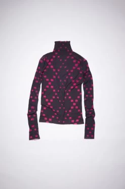 Acne Studios Face Logo Long Sleeve Top 9 Acne Studios Face Logo Long Sleeve Top -Acne Studios AL0306 900 UNISEX WOMAN D