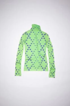 Acne Studios Face Logo Long Sleeve Top -Acne Studios AL0306 ABA UNISEX MAN D