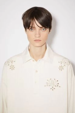 Acne Studios Embroidered Polo Shirt -Acne Studios AL0316 AE9 D