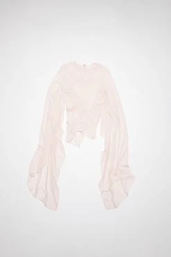 Acne Studios Heart Draped Blouse -Acne Studios AL0331 416 E