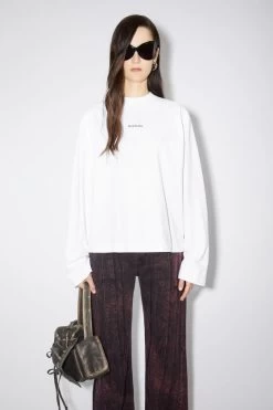 Acne Studios Logo Long Sleeve T-shirt