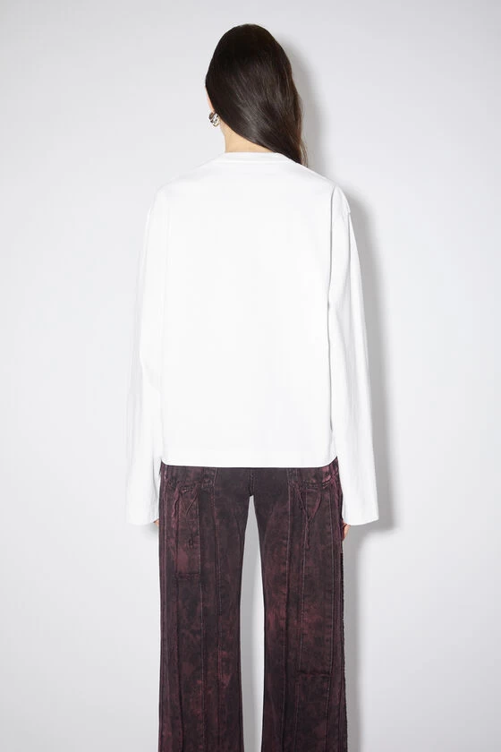 Acne Studios Logo Long Sleeve T-shirt 4 Acne Studios Logo Long Sleeve T-shirt – Image 2