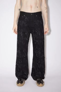 Acne Studios Distressed Loose Fit Jeans - 2021
