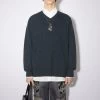 Acne Studios V-neck Wool Cashmere Jumper -Acne Studios B60217 AA2 A