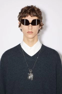 Acne Studios V-neck Wool Cashmere Jumper 10 Acne Studios V-neck Wool Cashmere Jumper -Acne Studios B60217 AA2 D