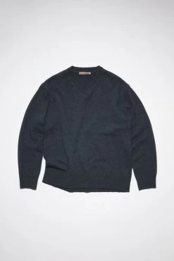 Acne Studios V-neck Wool Cashmere Jumper 11 Acne Studios V-neck Wool Cashmere Jumper -Acne Studios B60217 AA2 E