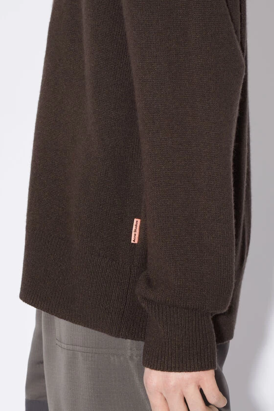 Acne Studios V-neck Wool Cashmere Jumper 5 Acne Studios V-neck Wool Cashmere Jumper – Image 3