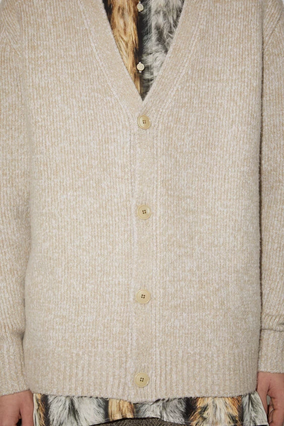 Acne Studios Wool-blend V-neck Cardigan 6 Acne Studios Wool-blend V-neck Cardigan – Image 4