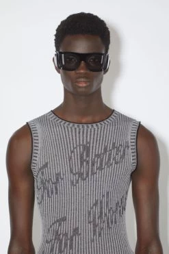 Acne Studios Knitted Embroidered Top -Acne Studios B60258 AA2 C