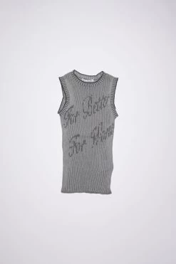 Acne Studios Knitted Embroidered Top -Acne Studios B60258 AA2 D