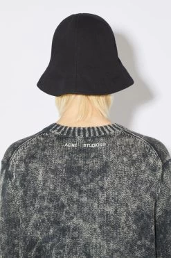 Acne Studios Embroidered Logo Jumper -Acne Studios B60296 838 C