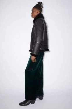 Acne Studios Shearling Aviator Jacket 10 Acne Studios Shearling Aviator Jacket -Acne Studios B70077 900 C