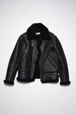 Acne Studios Shearling Aviator Jacket 13 Acne Studios Shearling Aviator Jacket -Acne Studios B70077 900 F