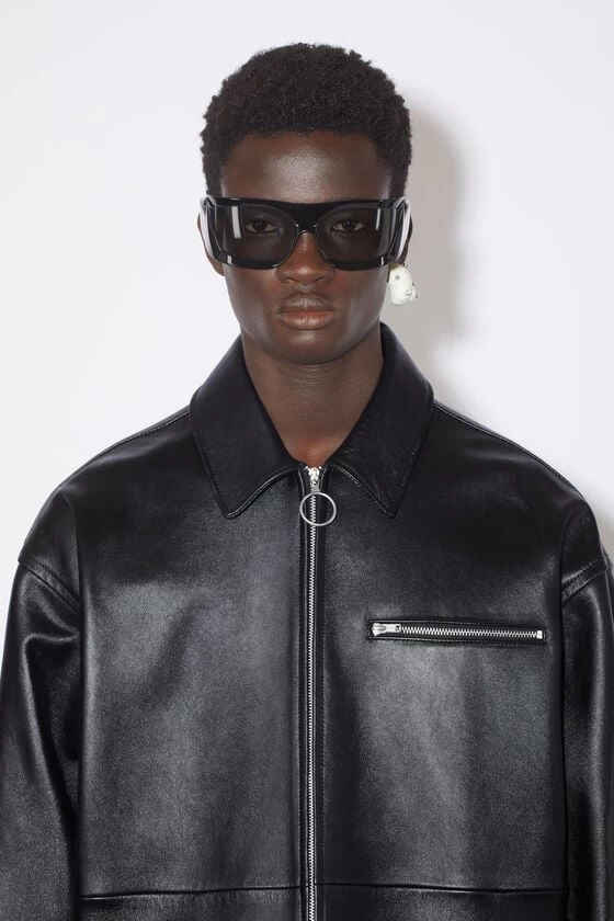 Acne Studios Leather Overshirt 7 Acne Studios Leather Overshirt – Image 5
