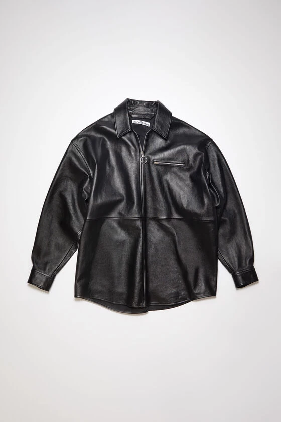 Acne Studios Leather Overshirt 8 Acne Studios Leather Overshirt – Image 6