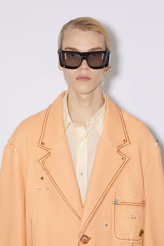 Acne Studios Printed Leather Jacket 8 Acne Studios Printed Leather Jacket – Image 6
