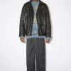 Acne Studios Distressed Leather Jacket -Acne Studios B70121 900 A