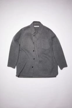Acne Studios Double Face Shirt Jacket -Acne Studios B90549 990 E