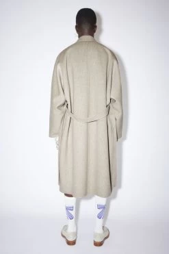 Acne Studios Single-breasted Belted Coat -Acne Studios B90663 DBJ C