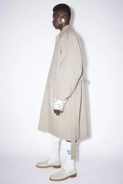 Acne Studios Single-breasted Belted Coat -Acne Studios B90663 DBJ D