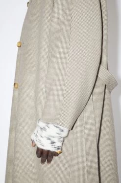 Acne Studios Single-breasted Belted Coat -Acne Studios B90663 DBJ E