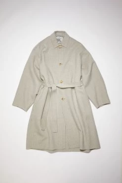 Acne Studios Single-breasted Belted Coat -Acne Studios B90663 DBJ F