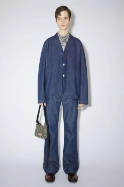 Acne Studios Single-breasted Denim Jacket