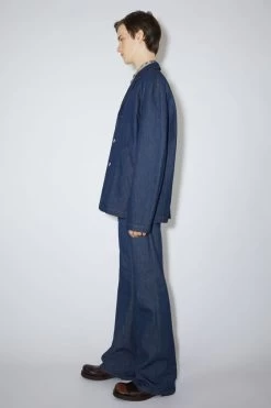 Acne Studios Single-breasted Denim Jacket -Acne Studios B90674 135 C