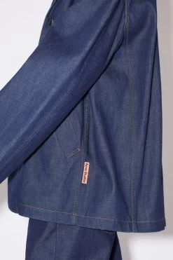 Acne Studios Single-breasted Denim Jacket -Acne Studios B90674 135 E