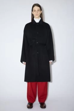 Acne Studios Single-breasted Belted Coat