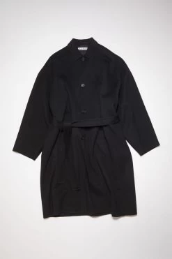 Acne Studios Single-breasted Belted Coat -Acne Studios B90680 900 F