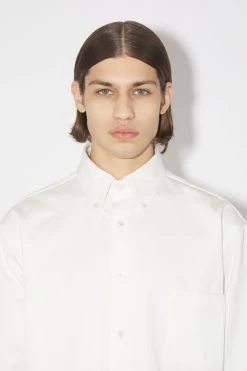 Acne Studios Button-up Overshirt -Acne Studios B90697 100 E
